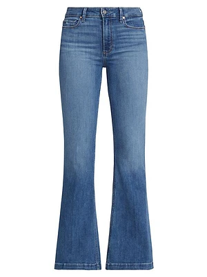 Genevieve Mid-Rise Flare Jeans