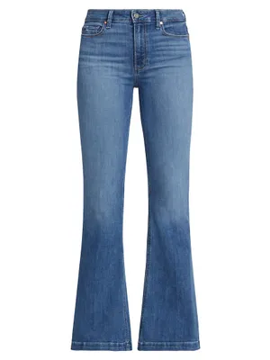 Genevieve Mid-Rise Flare Jeans