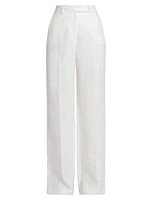 High-Waist Wide-Leg Trousers