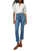 Carly Crop Flare Jeans