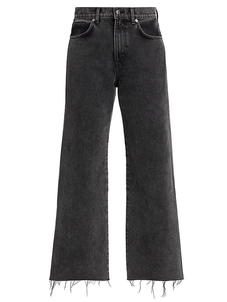 Taylor Crop Wide-Leg Jeans