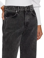 Taylor Crop Wide-Leg Jeans