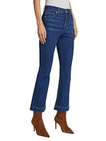 Carson High-Rise Crop Flare Jeans