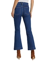 Carson High-Rise Crop Flare Jeans