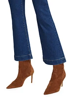 Carson High-Rise Crop Flare Jeans