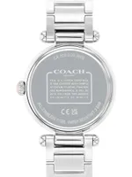 Cary Crystal & Stainless Steel Bracelet Watch/34MM