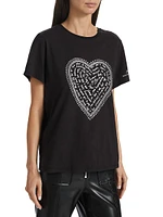 Love Letter Rhinestone T-Shirt