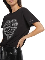 Love Letter Rhinestone T-Shirt