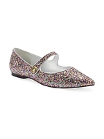 Caroline Glitter Ballet Flats