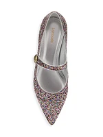 Caroline Glitter Ballet Flats