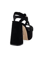 Bee 115MM Suede Platform Sandals