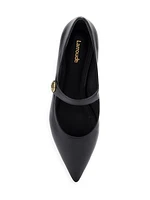 Caroline Leather Ballet Flats