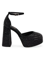 Ari 115MM Embellished Platform Pumps