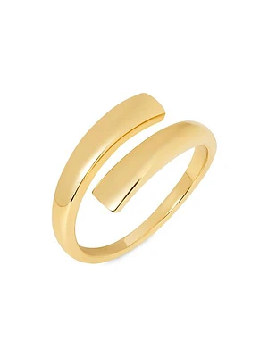 Bold Gold 14K Yellow Gold Wrap Ring