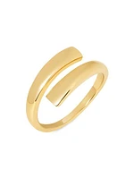 Bold Gold 14K Yellow Gold Wrap Ring