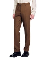 Wool Suit Trousers