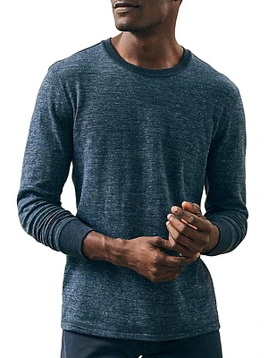 Cotton-Blend Crewneck Sweatshirt