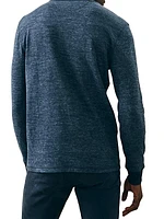 Cotton-Blend Crewneck Sweatshirt