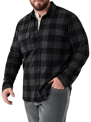 Legend Checked Button-Front Shirt