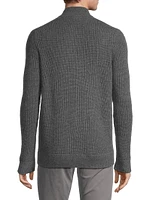 Reserve Ribbed Wool & Cashmere-Blend Cardigan