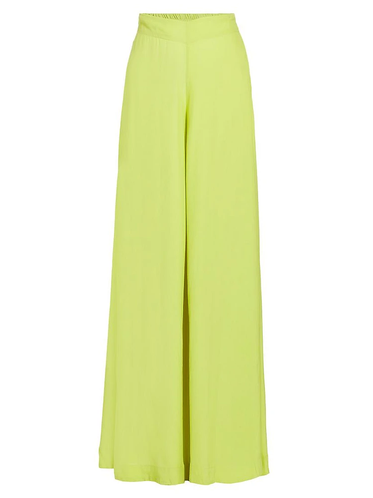 Exaggerated Wide-Leg Pants