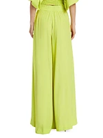 Exaggerated Wide-Leg Pants