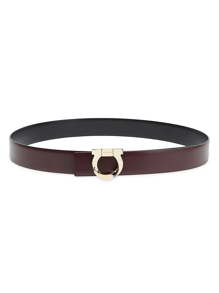 Reversible Leather Belt