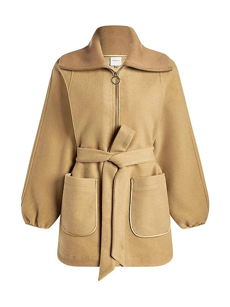 Pearson Belted Fleece Coat