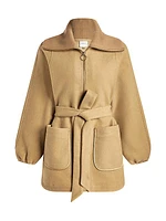 Pearson Belted Fleece Coat