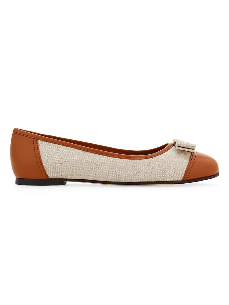 Varina Sun Leather Ballet Flats