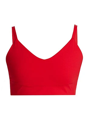 Hot Red Action Bralette Top