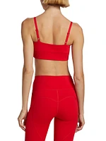 Hot Red Action Bralette Top