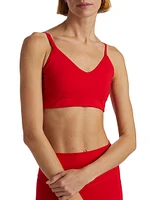 Hot Red Action Bralette Top