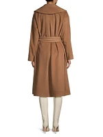 Eugene Wool Tie-Waist Maternity Coat