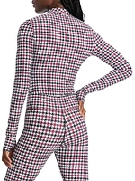 Brio Houndstooth Bodysuit