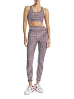 Center Stage Houndstooth Sports Bra