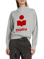Moby Logo Cotton-Blend Sweatshirt