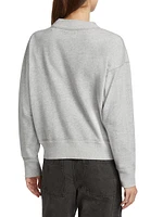 Moby Logo Cotton-Blend Sweatshirt