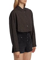 Eliora Striped Cotton Shirt