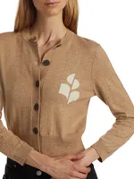 Newton Logo Cotton & Wool-Blend Cardigan