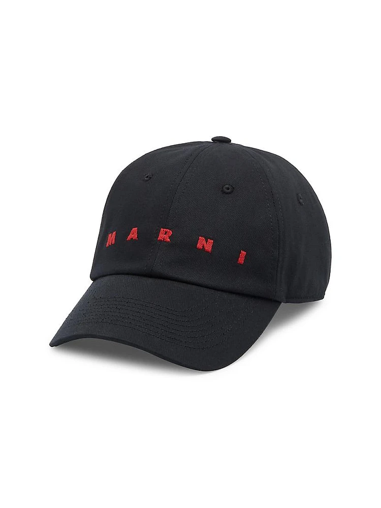 Logo-Embroidered Baseball Cap