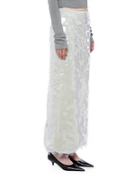 Delta Sequined Maxi Skirt