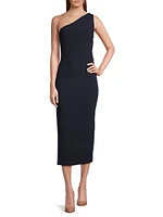 Karina One-Shoulder Midi-Dress