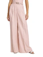 Matchmaker Linen Wide-Leg Pants