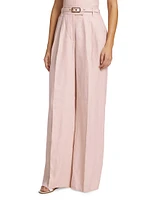 Matchmaker Linen Wide-Leg Pants