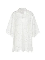 Lexi Eyelet Linen Tunic