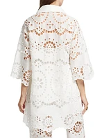 Lexi Eyelet Linen Tunic