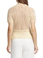 August Lace Knit Top