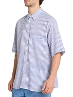 Labilio Striped Button-Front Shirt