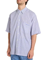 Labilio Striped Button-Front Shirt